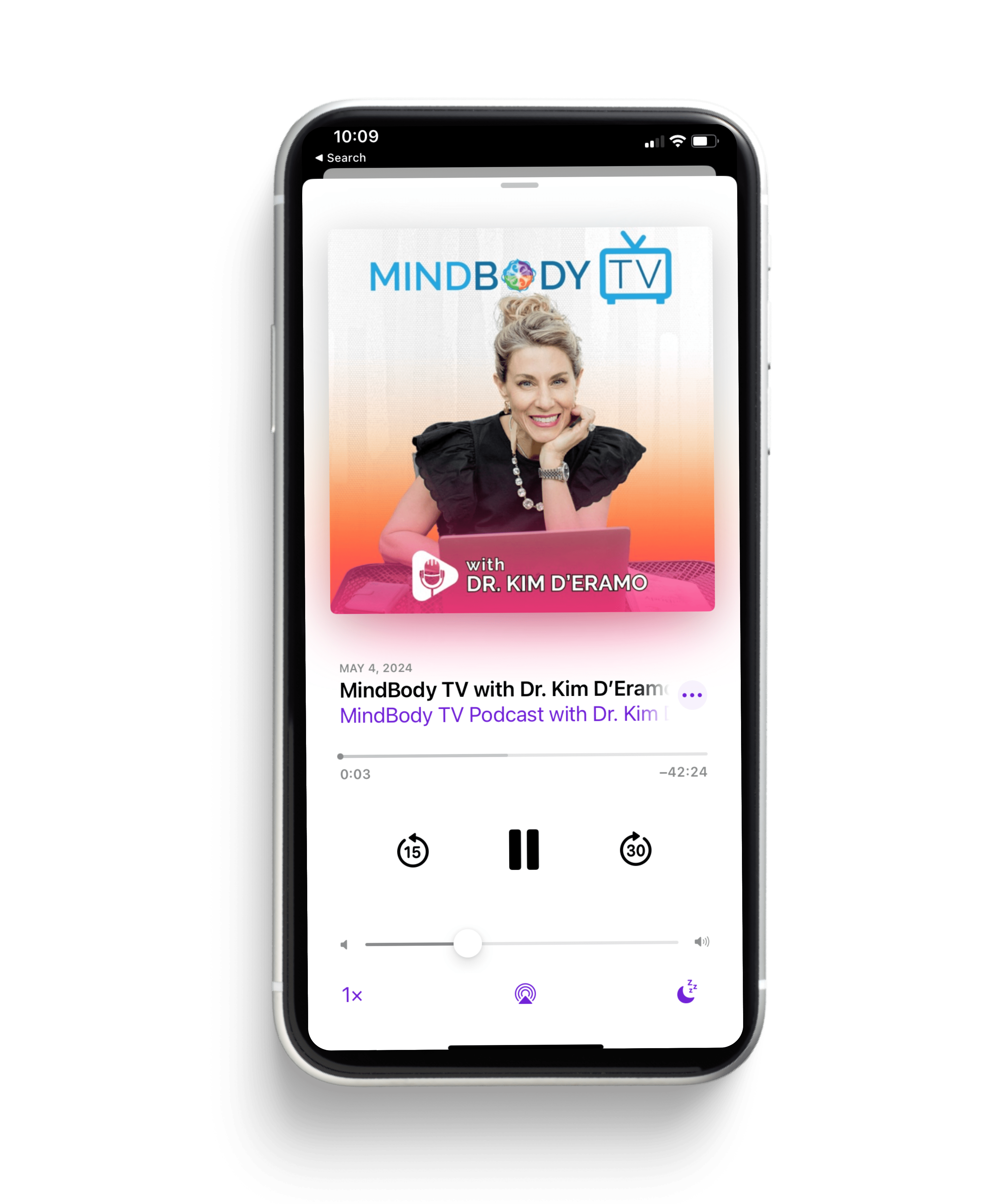MindBody TV on Youtube, Apple Podcasts and Spotify